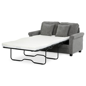Dvoumístná pohovka, šedá, manšestrová látka, ASB-4170 GREY2