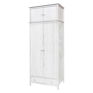 Skříň 2dveřová TORINO bílá