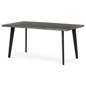 Jídelní stůl 160x90cm, mdf, šedý dub, HT-F4416 GREY