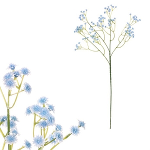 Gypsophila - umělá větev, modré květy