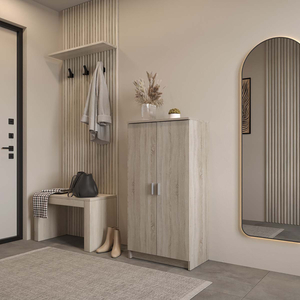 Botník 2 dveře dub