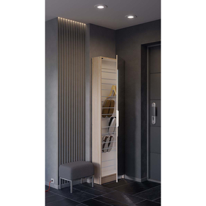 Botník se zrcadlem 305097 dub