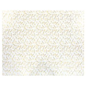 Ubrus - zlatý vánoční vzor, 100% polyester, 130 x 160 cm