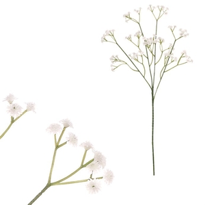 Gypsophila - umělá větev, bílé květy