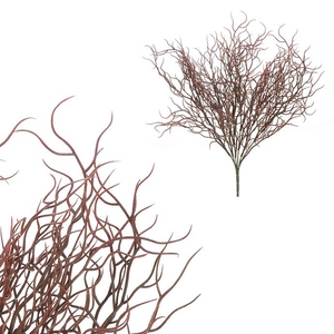 Drátovec - umělý trs, barva hnědá