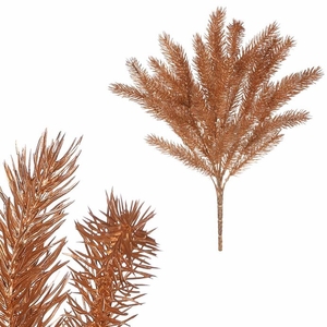 Smrk - umělá větev, barva zlatá