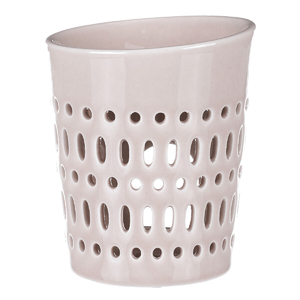 Aromalampa - porcelánová, otvory po obvodu, barva krémová