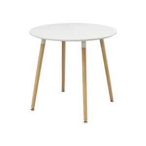 Jídelní stůl průměr 80 ONE bílý