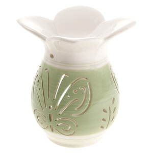 Aroma lampa keramická, barva zelená