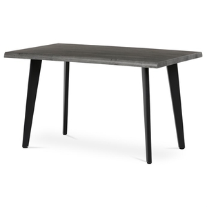Jídelní stůl 130x80cm, mdf, šedý dub, HT-F4413 GREY