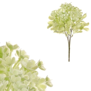 Zeleň s drobnými květy - umělý trs, světle zelený