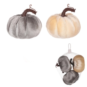 Dýně plastová s látkou, mix 2 barev, cena za balení (3 ks)