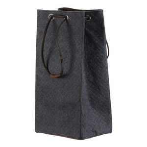 Koš prádelní - látkový, stahovací, modrá barva