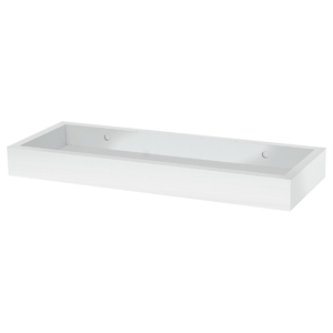 Polička, mdf, bílá, P-010 WT