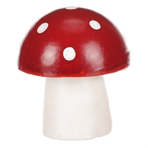 Houba plastová - střední, barva červená, cena za 1 ks