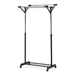 Stojan na šaty, kov, černá, 84521 BK