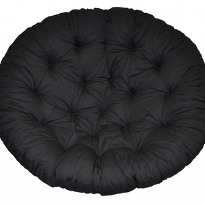 Polstr na křeslo papasan 115 cm černý kepr