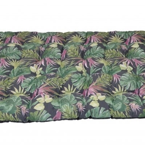 Matrace zahradní MAXI 180x115 cm - motiv monstera