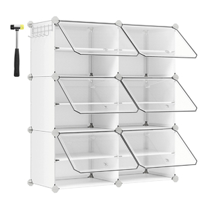 Botník, plast, bílá, ABO-E1033 WT