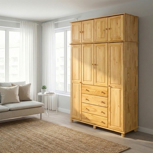 Skříň 4dveřová 8852 lak