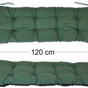 Podsedák 120x40 tmavě zelený melír