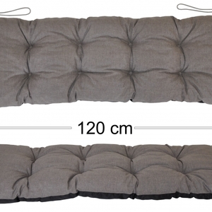 Podsedák 120x40 šedý melír