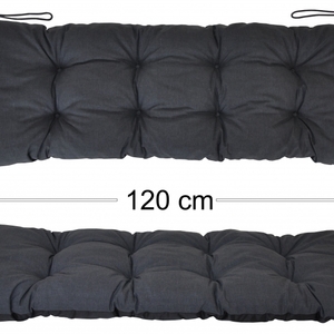 Podsedák 120x40 tmavě šedý melír