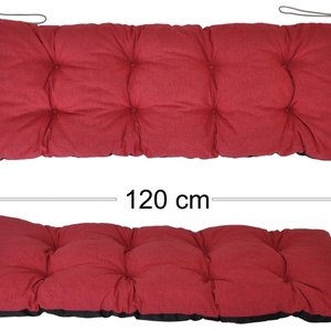 Podsedák 120x40 vínový melír