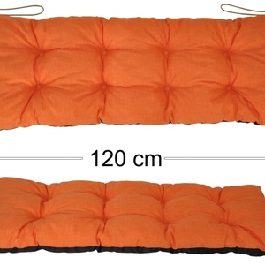 Podsedák 120x40 oranžový melír