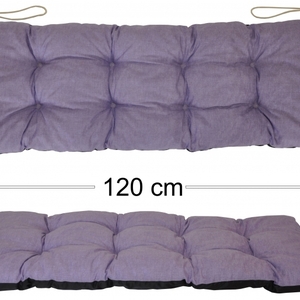 Podsedák 120x40 fialový melír