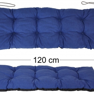 Podsedák 120x40 tmavě modrý melír