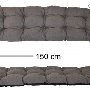 Podsedák 150x40 šedý melír