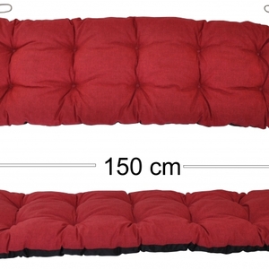 Podsedák 150x40 vínový melír