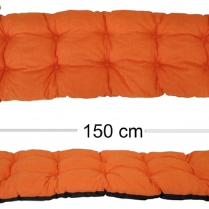 Podsedák 150x40 oranžový melír