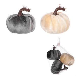Dýně plastová s látkou, mix 2 barev, cena za balení (3 ks)