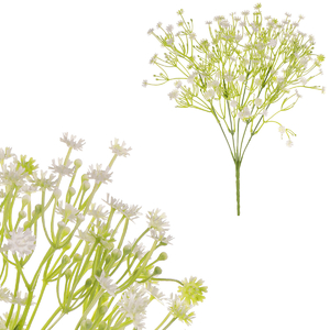 Gypsophila - umělá kytice, barva bílá