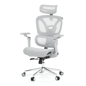Kancelářská židle, synchronní mechanismus, šedá síťovina, KA-B2361 GREY