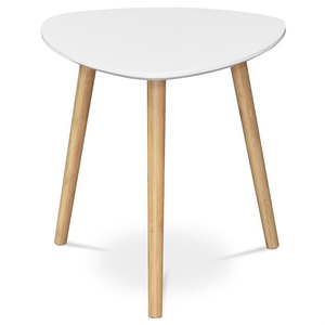 Konferenční stolek 40x40x41cm, mdf, bílá, AF-1132 WT