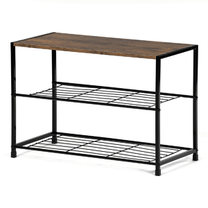 Botník, mdf, hnědá, GD-413 OLW