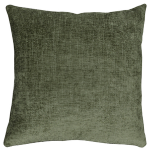 Polštář s výplní - zelený, 100% polyester, 45 x 45 cm