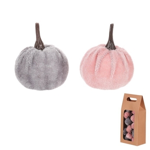 Dýně plastová s látkou, mix 2 barev, cena za balení (24 ks)