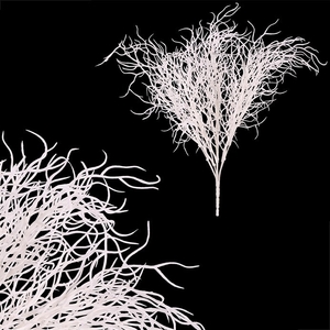 Drátovec - umělá větev, barva bílá