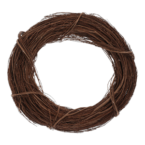 Věnec proutěný - pr. 30 cm, hnědá barva