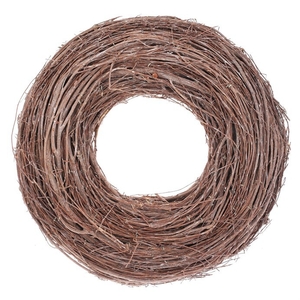 Věnec proutěný - pr. 30 cm, barva hnědá
