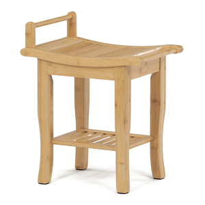 Taburet, bambus, přírodní, DR-B063 NAT