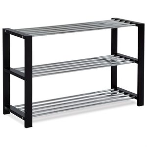 Botník, masiv, černá, 83168-12 BK