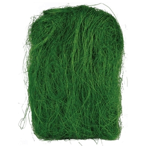 Sisálové vlákno - balení 500 g, barva tmavě zelená