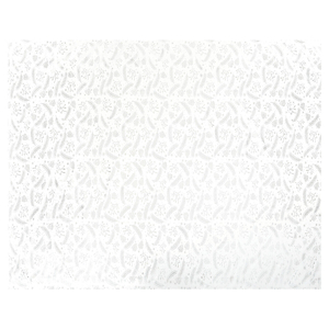 Ubrus - stříbrný vánoční vzor, 100% polyester, 130 x 160 cm