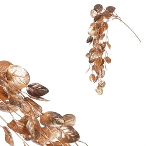 Eukalyptus - umělá převislá větev, barva zlatá