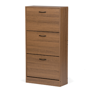 Botník, mdf, hnědá, ABO-G1016 WAL
